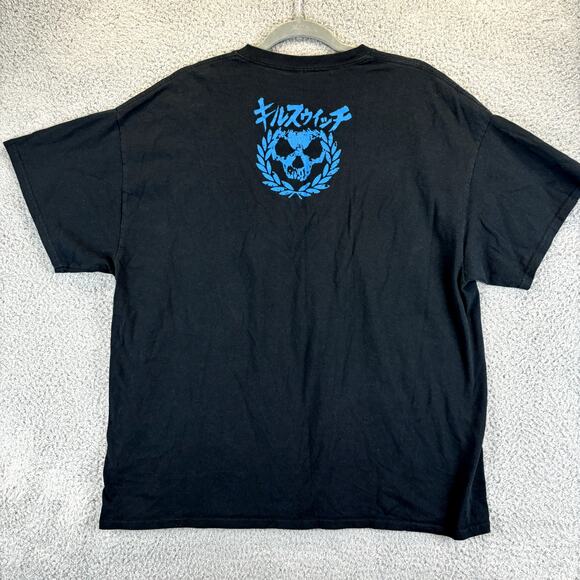Killswitch Engage Band Tee Mens XL Black Y2K Necro Metal Scull Scorpion Graphic - Picture 6 of 7